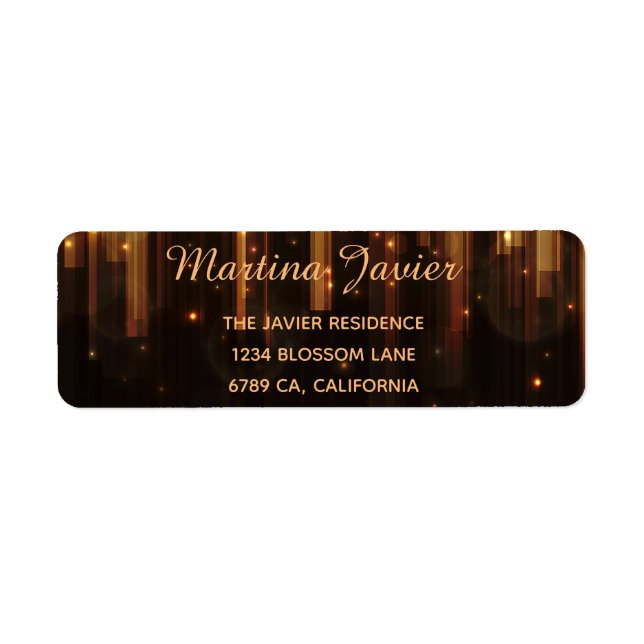 Elegant Masquerade Quinceañera 15. Geburtstag (Vorne)