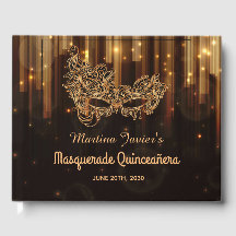 Elegant Masquerade Quinceañera 15. Geburtstag