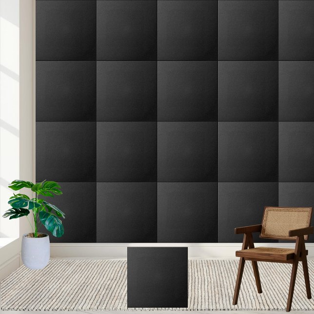 Elegant Matte Black Keramik Tile Fliese (Elegant Matte Black Ceramic Tile)