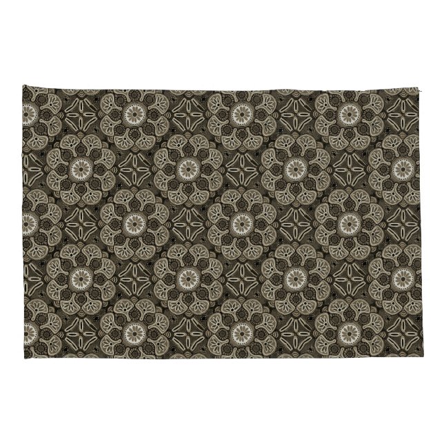 Elegant Medallion Pillowcase Kissenbezug (Rückseite-Rechts)