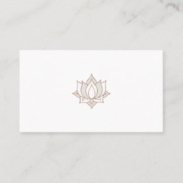 Elegant Mehndi Website Cards Visitenkarte