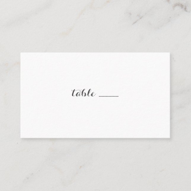 Elegant Mehndi Wedding Escort Cards Platzkarte (Vorderseite)