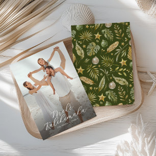 Elegant Mele Kalikimaka Foto Weihnachten