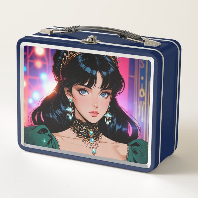 Elegant Metal Lunchbox (Vorderseite)