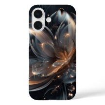 Elegant Midnight Floral iPhone Case