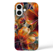 Elegant Midnight Floral iPhone Case