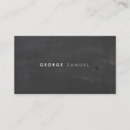 Elegant Minimal Business Branding Visitenkarte