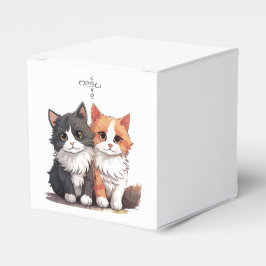 Elegant Minimal Favor Box Geschenkschachtel