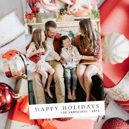 Elegant Minimal Weihnachten | Moderne Familie 1 Fo