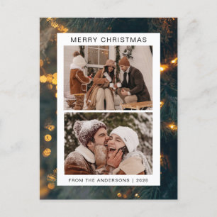 Elegant Minimal Weihnachten   Moderne Familie 2 Fo