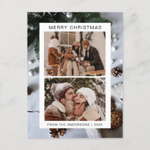 Elegant Minimal Weihnachten   Moderne Familie 2 Fo
