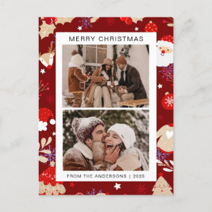 Elegant Minimal Weihnachten   Moderne Familie 2 Fo