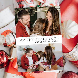 Elegant Minimal Weihnachten | Moderne Familie 2 Fo