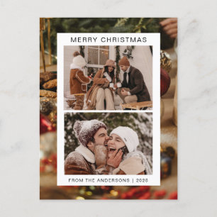 Elegant Minimal Weihnachten   Moderne Familie 2 Fo