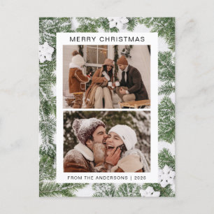 Elegant Minimal Weihnachten   Moderne Familie 2 Fo