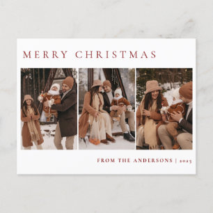 Elegant Minimal Weihnachten   Moderne Familie 3 Fo