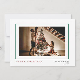 Elegant Minimal Weihnachten | Modernes Familienpor