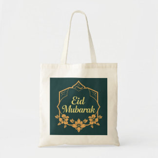 Elegant Minimalist Eid Mubarak Tote  Tragetasche
