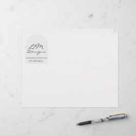 Elegant Minimalistisch Briefbogen