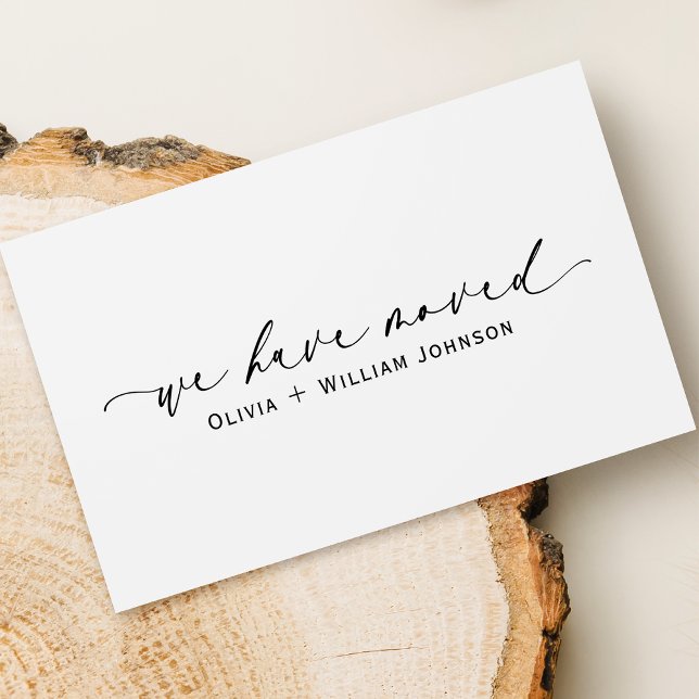 Elegant Minimalistisch haben wir das Script versch Visitenkarte (Front)