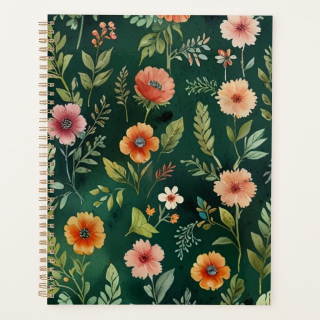 Elegant Minimalistisch Planer (Vorderseite)