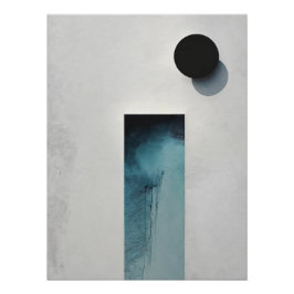 Elegant Minimalistisch Poster