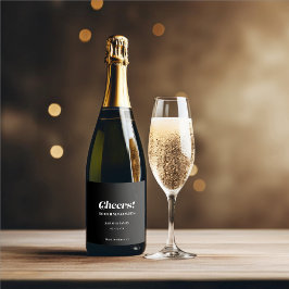 Elegant Minimalistische kalligraphische Schwarze H