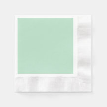 Elegant Mint Grünbuch Napkin