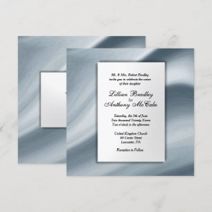 Elegant Mist Wedding Einladung