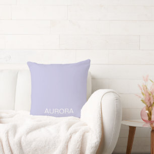 Elegant Misty Lilac Personalisiert Name - Kissen