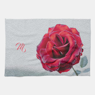 Elegant Mit Monogramm Geschirrtuch