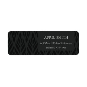 ELEGANT MODERN ART DECO VERZIERT FLORA WEDD