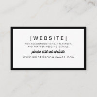 Elegant Modern Bold Black Stylish Wedding Website