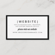 Elegant Modern Bold Black Stylish Wedding Website