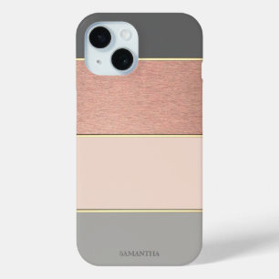 Elegant modern cool gestreift  Case-Mate iPhone hülle
