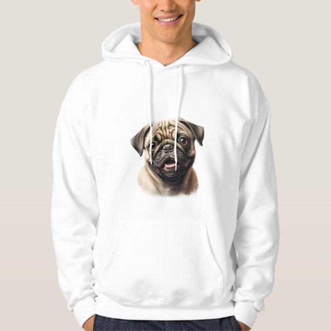 Elegant Modern Cute Custom Add Your Own Photo Hoodie (Vorderseite)