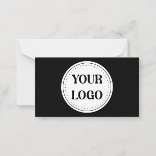 Elegant, modern, poliert und anpassbar. mitteilungskarte