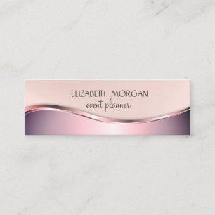 Elegant Modern Professionell Einfach Minimalistis Mini Visitenkarte
