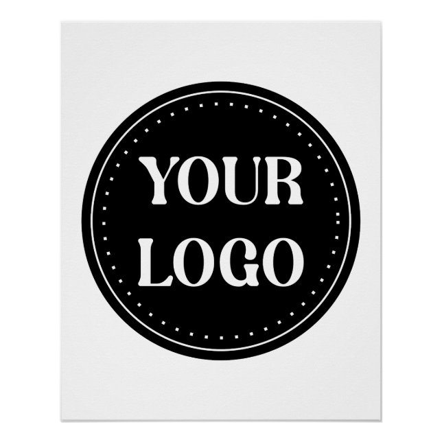 elegant, modern, raffiniert und editierbar. poster (Vorderseite)