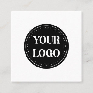 elegant, modern, raffiniert und editierbar. quadratische visitenkarte