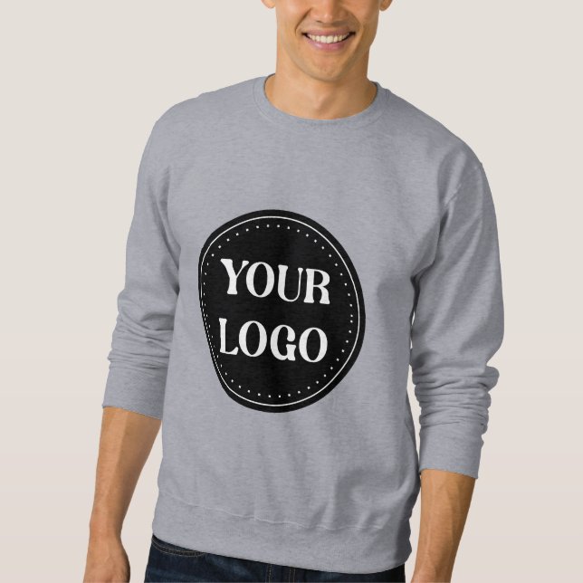 elegant, modern, raffiniert und editierbar. sweatshirt (Vorderseite)
