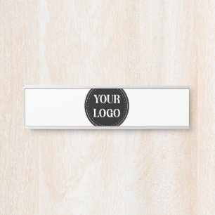 elegant, modern, raffiniert und editierbar. türschild