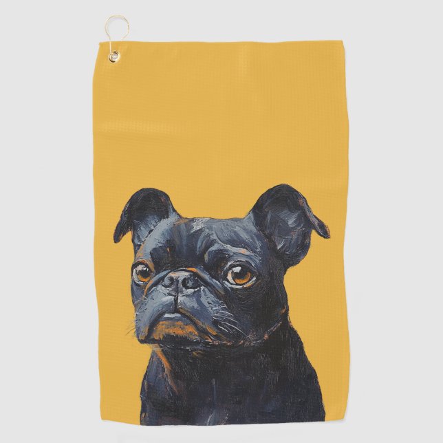 Elegant Modern Simple Custom Add Your Own photo Ca Golfhandtuch (Vorderseite)