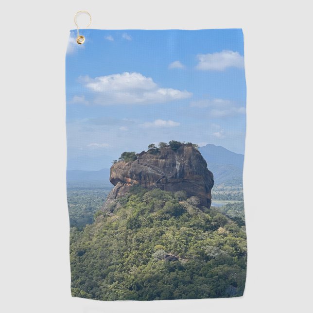 Elegant Modern Simple Custom Add Your Own photo Golfhandtuch (Vorderseite)