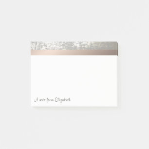 Elegant modern stilvoll Personalisiert Post-it Klebezettel