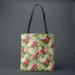Elegant Modern Stylish Botanical Wildflower<br><div class="desc">Elevate your everyday style with this botanical tote bag that captures the essence of a blooming summer garden. The design features a lush pattern of watercolor flowers where vibrant pinks meet deep greenery in a harmonious display of nature. Instead of a simple accessory, you get an original piece of art...</div>