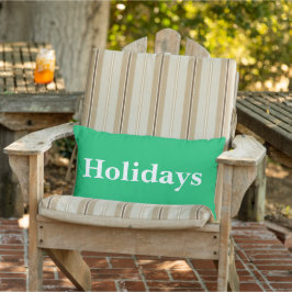 Elegant modern summer decor Greenery Kissen Für Draußen