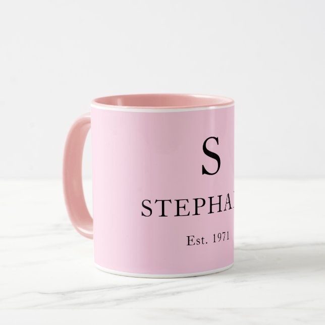 Elegant Moderne Tasse (Vorderseite Links)