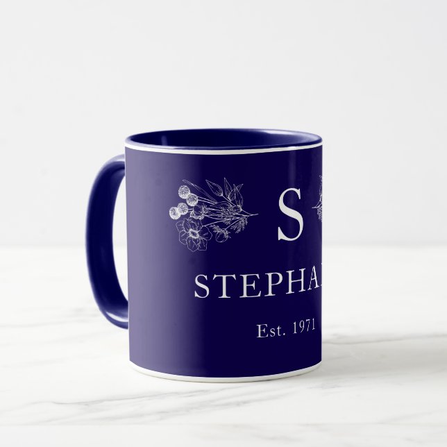 Elegant Moderne Tasse (Vorderseite Links)