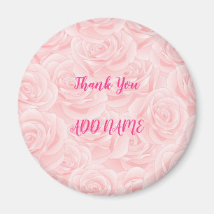 Elegant Moderne Vintag trendy floral Magnet